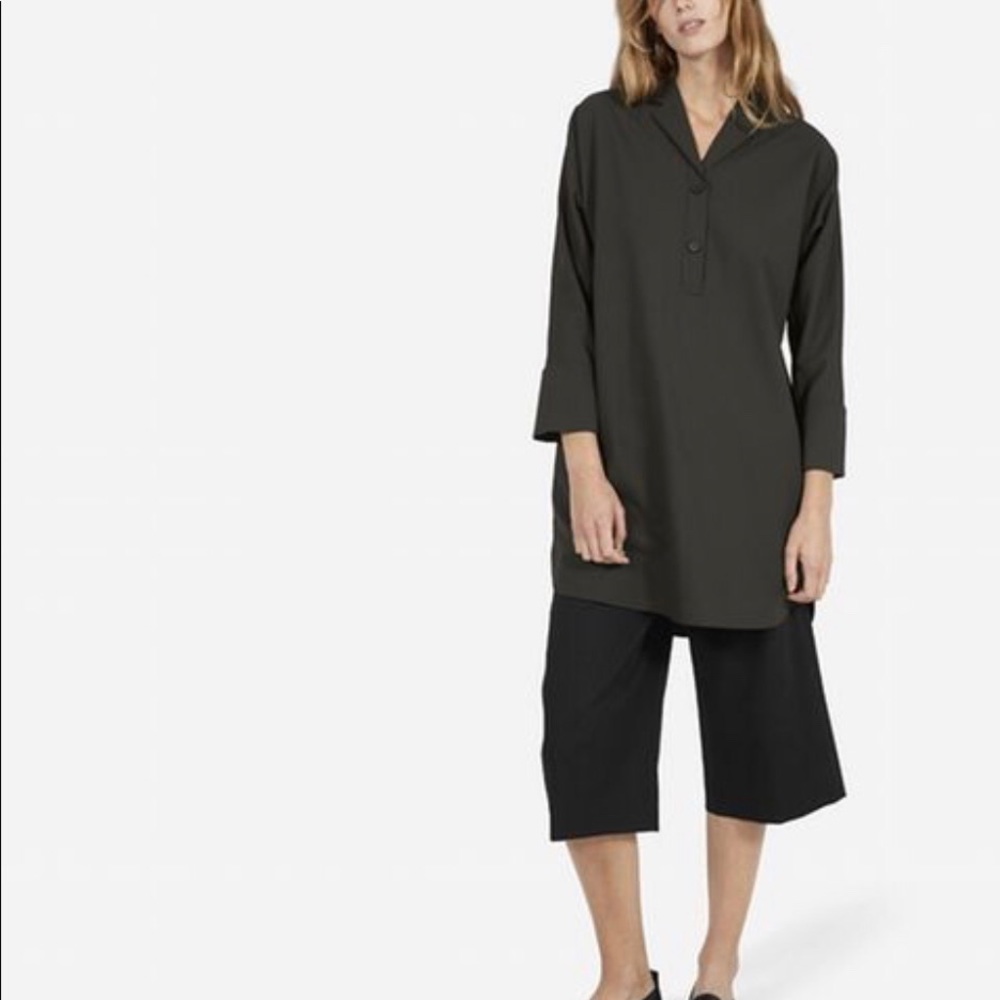 Everlane Artist Smock Dress/Tunic, Black, Small